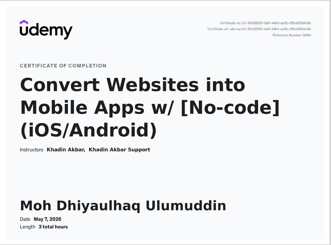 Converted Website Into Mobile APPS